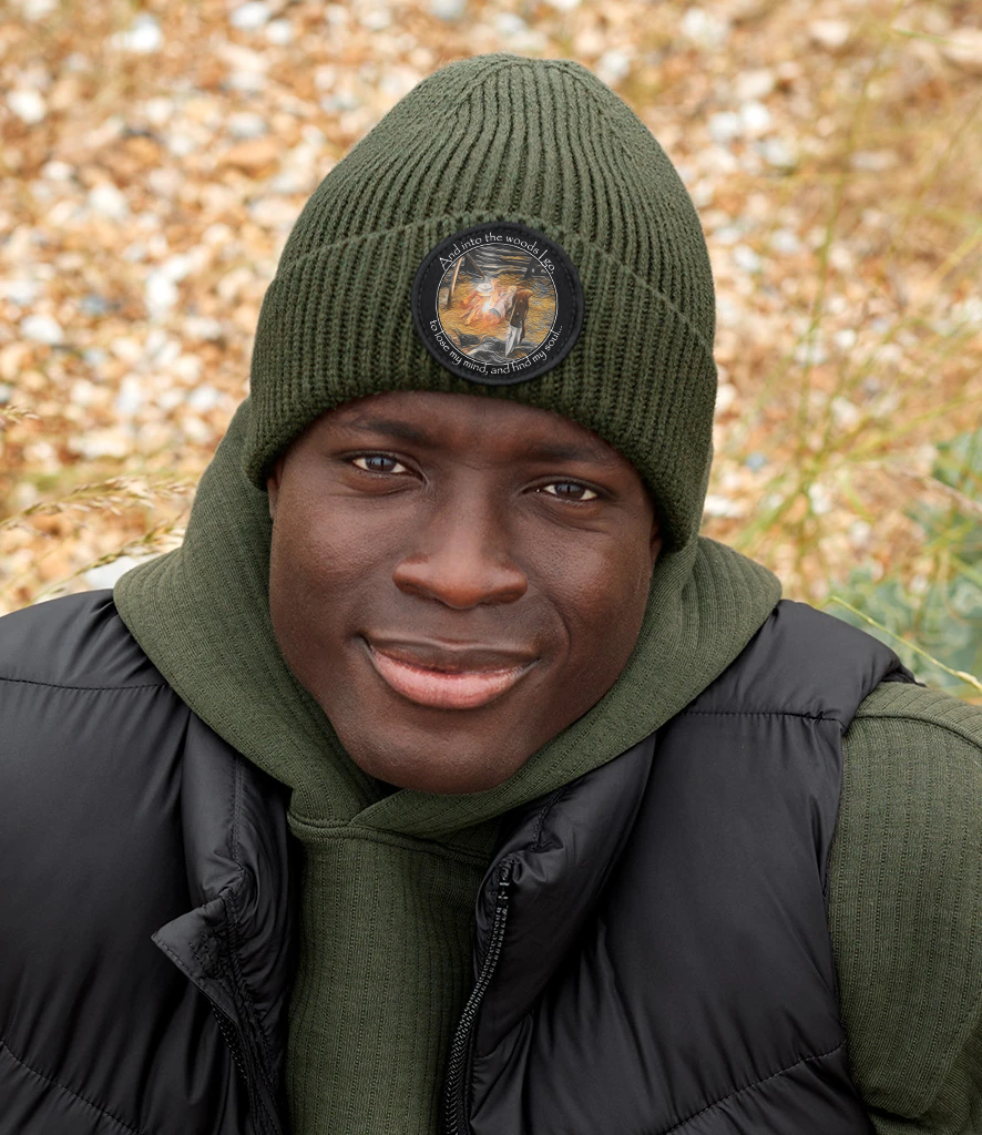 Embers Fashion Patch Beanie